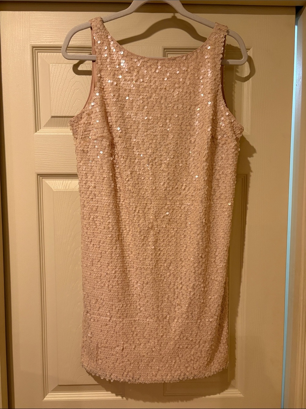 JAYGODFREY Blush Sequin Mini Dress